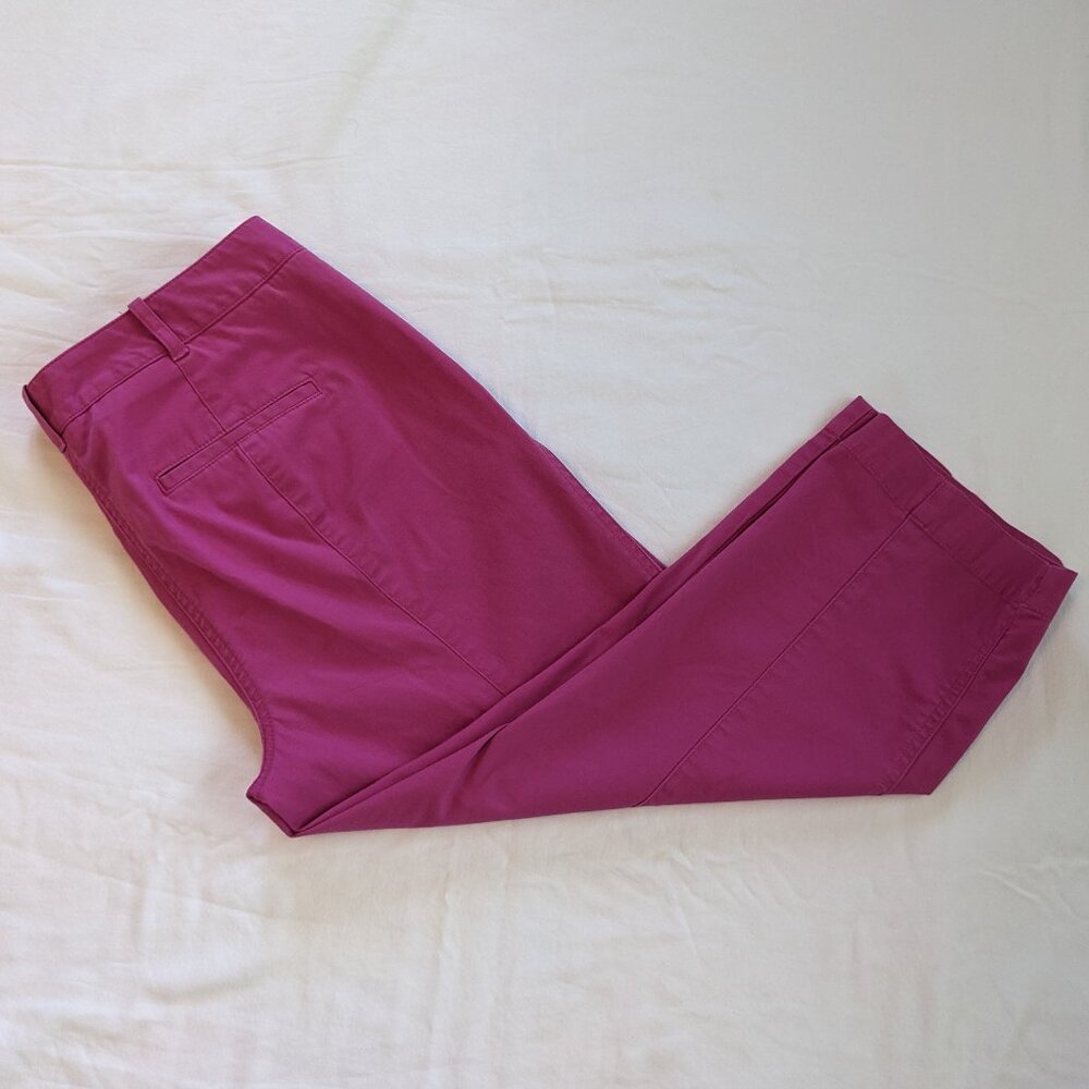 Talbot's Signature Cropped pants size 6P , Pink!